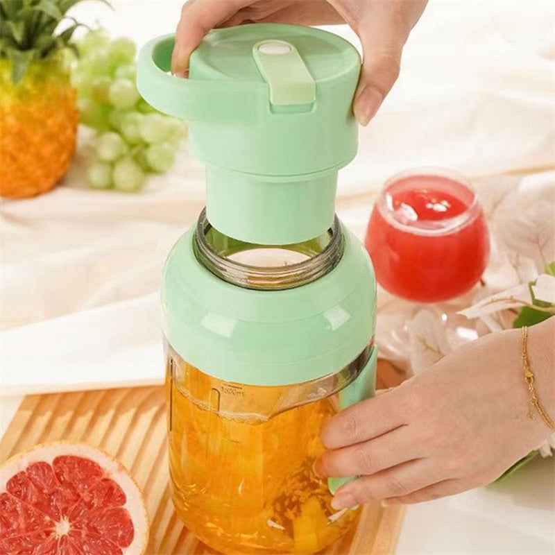 Portable Electric Juicer Blender 1500ml | USB Rechargeable Smoothie Maker