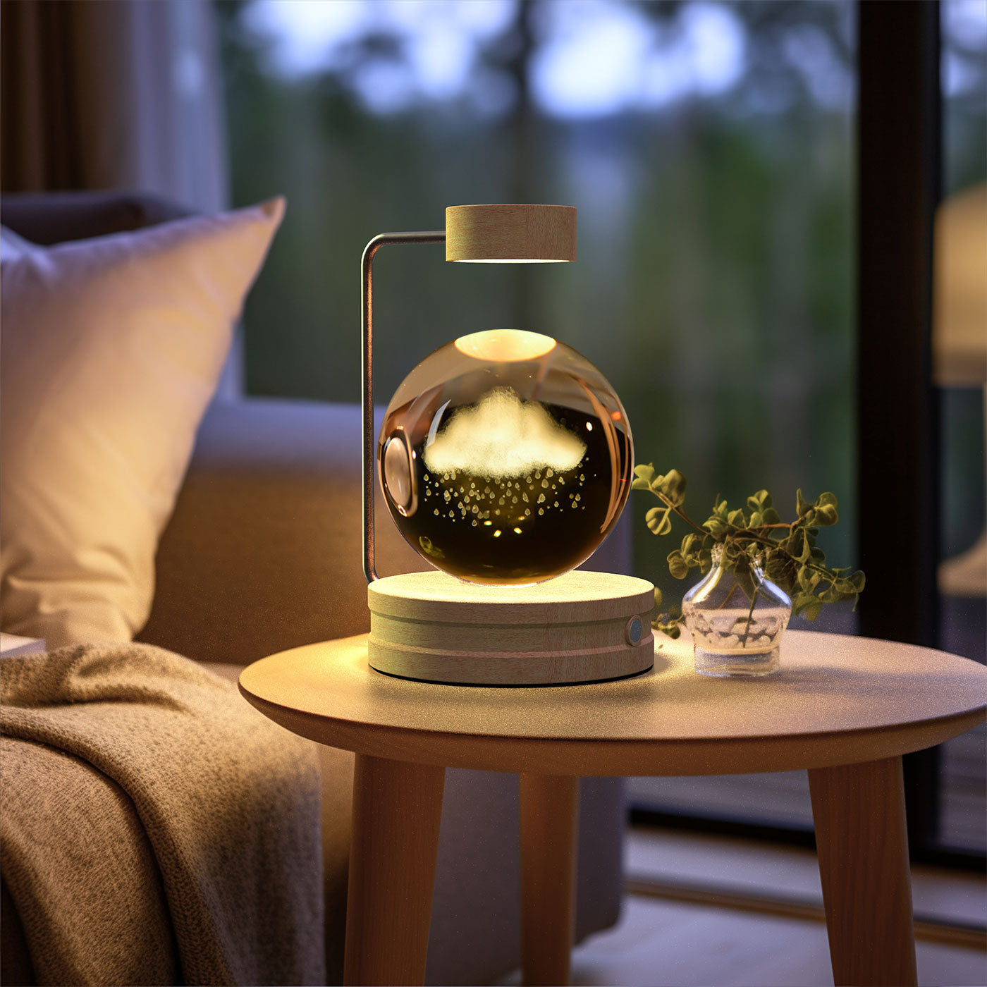 Crystal Ball Cosmic Dinosaur Indoor