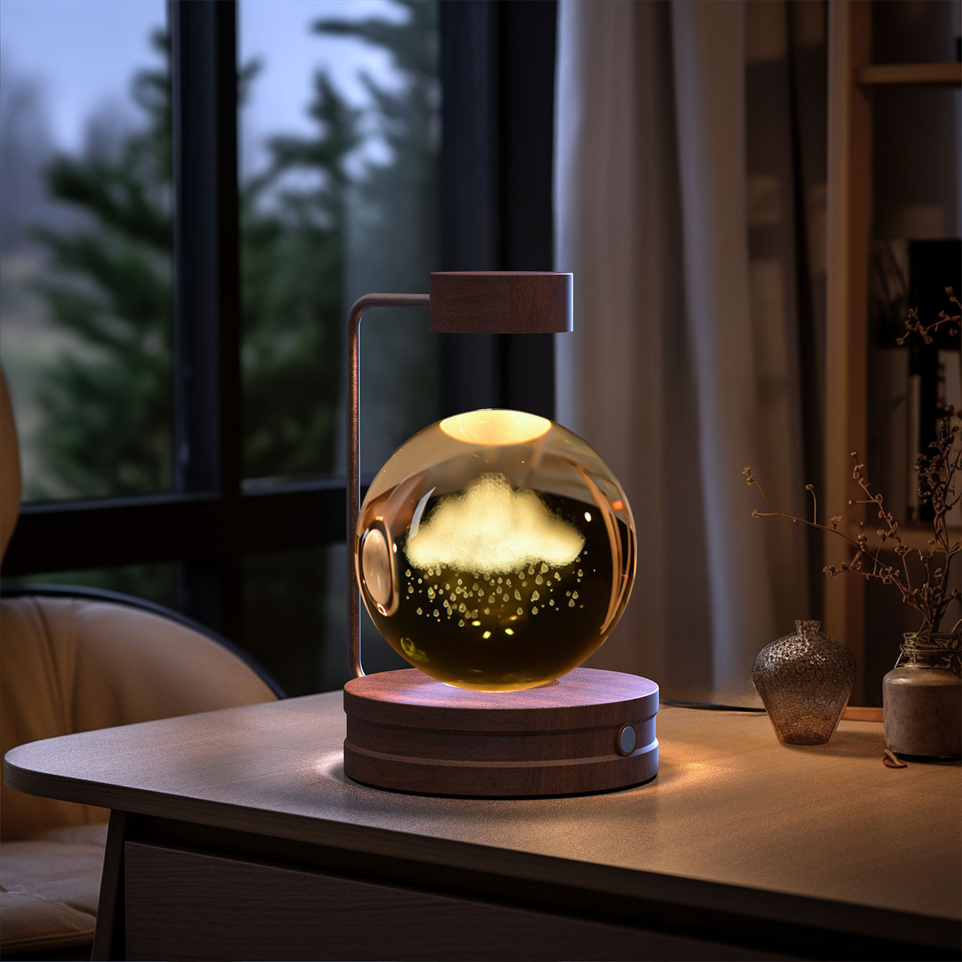 Crystal Ball Cosmic Dinosaur Indoor