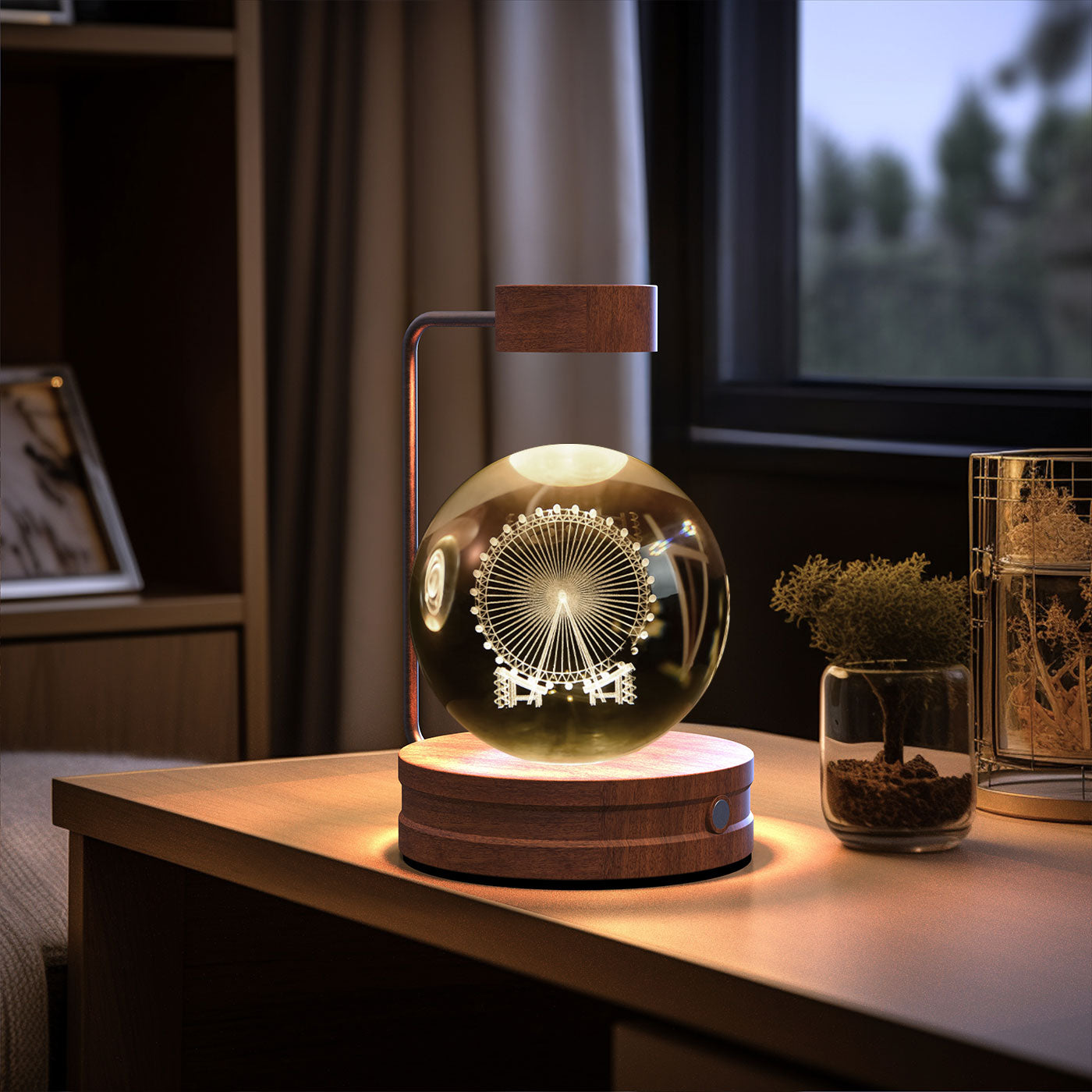 Crystal Ball Cosmic Dinosaur Indoor