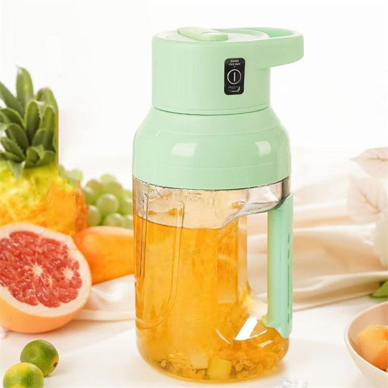 Portable Electric Juicer Blender 1500ml | USB Rechargeable Smoothie Maker