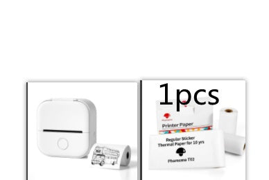 Portable Mini Thermal Label Printer – Phomemo T02 Series, Inkless & Bluetooth