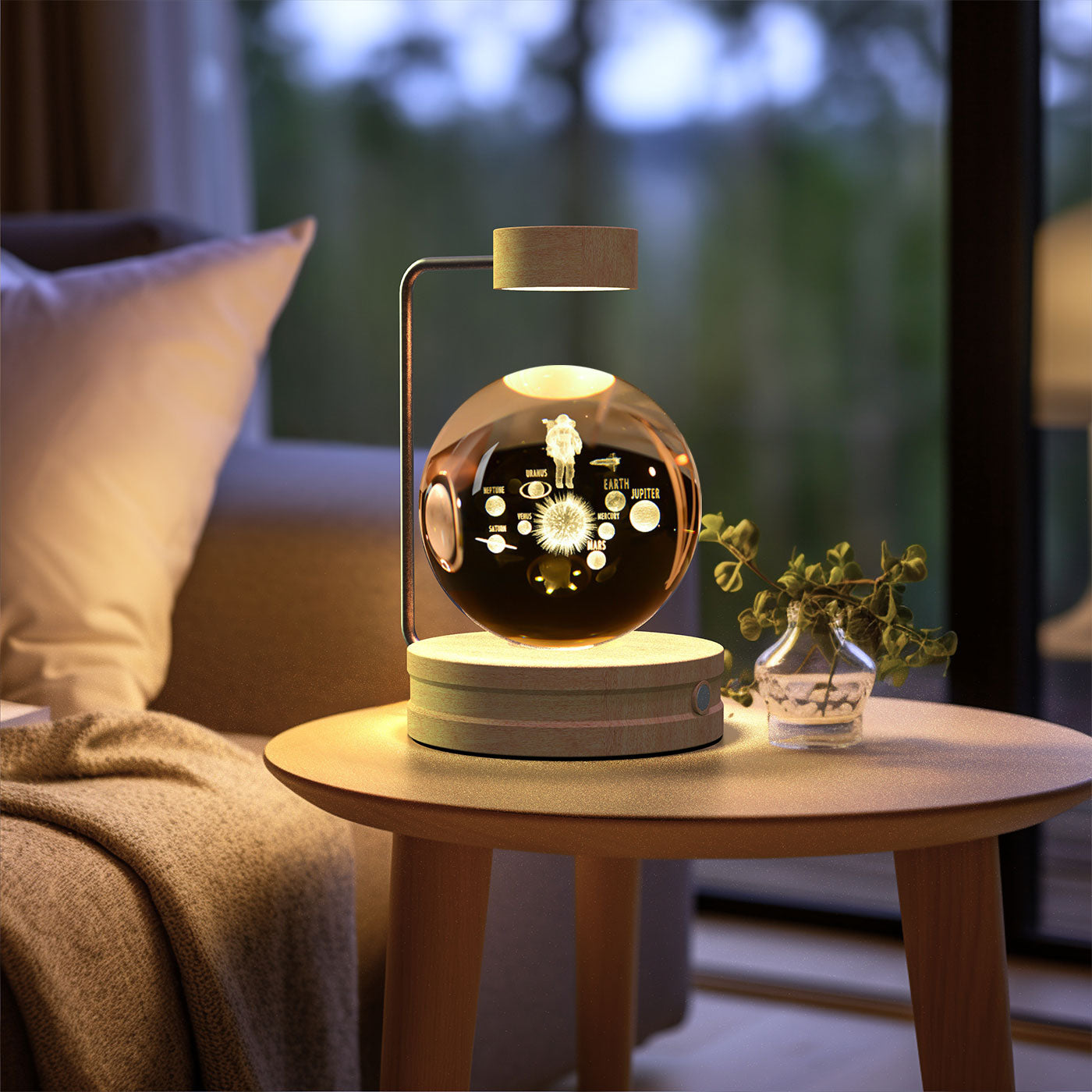 Crystal Ball Cosmic Dinosaur Indoor