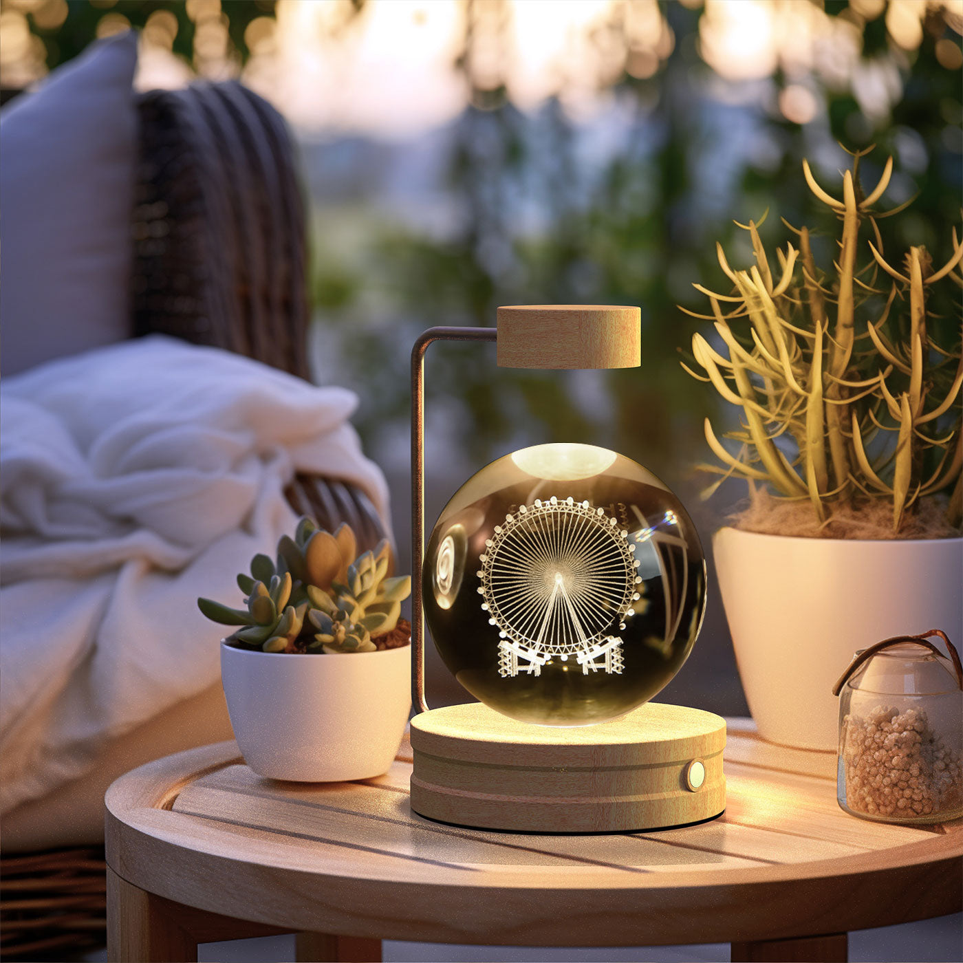Crystal Ball Cosmic Dinosaur Indoor