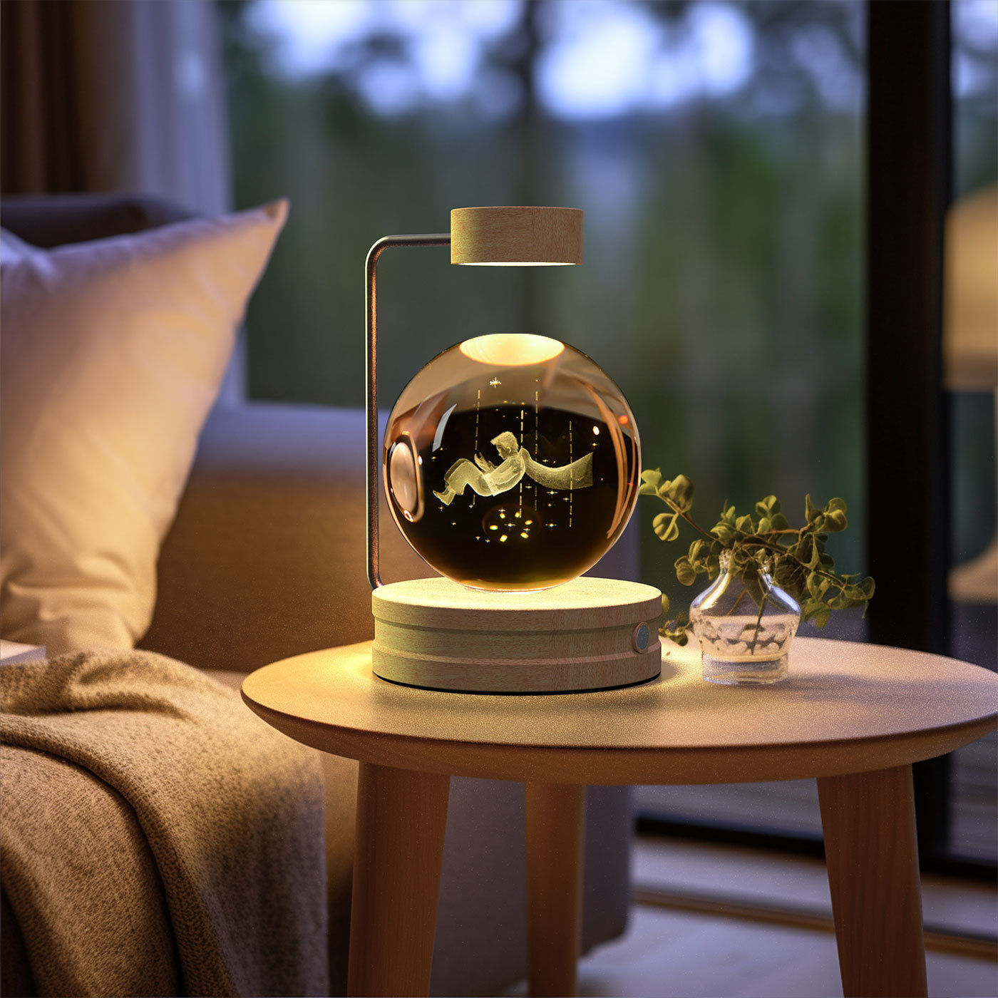 Crystal Ball Cosmic Dinosaur Indoor