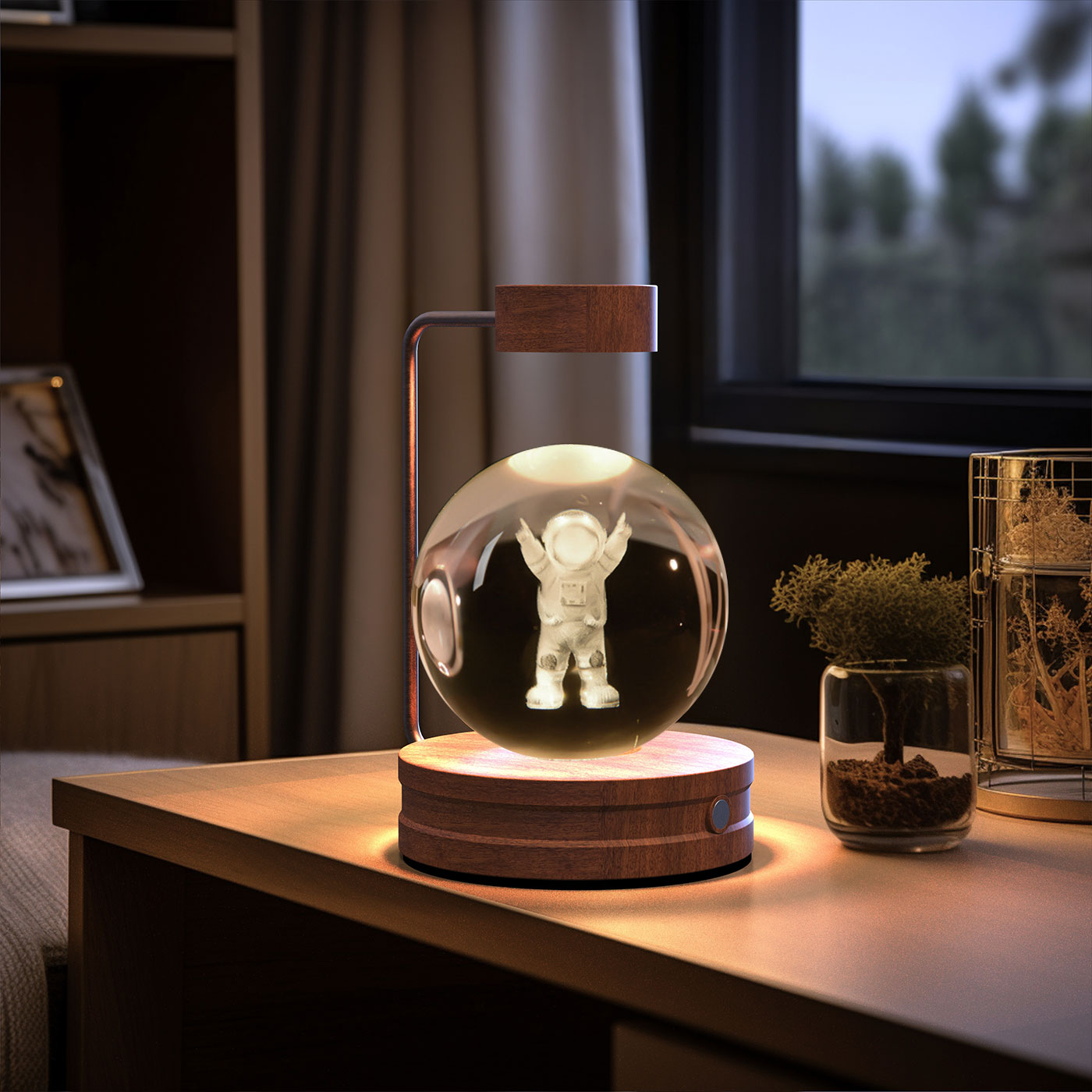 Crystal Ball Cosmic Dinosaur Indoor
