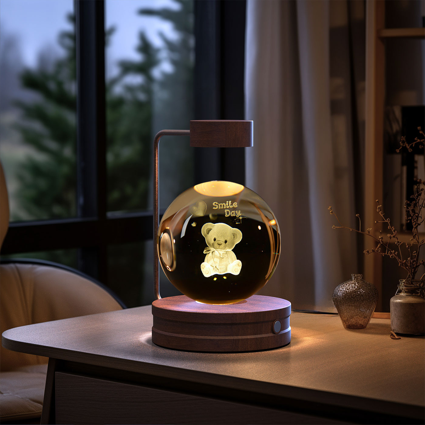 Crystal Ball Cosmic Dinosaur Indoor