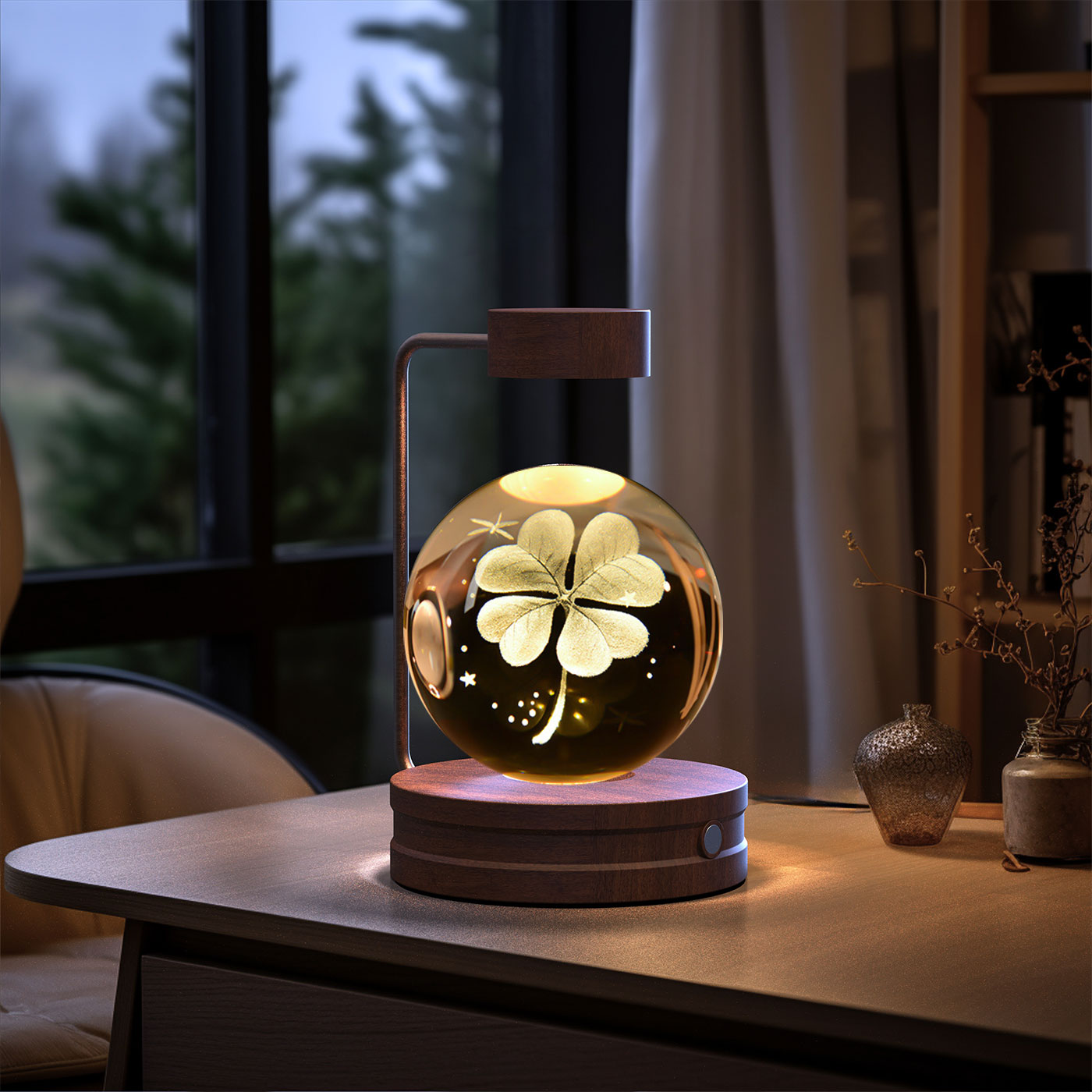 Crystal Ball Cosmic Dinosaur Indoor