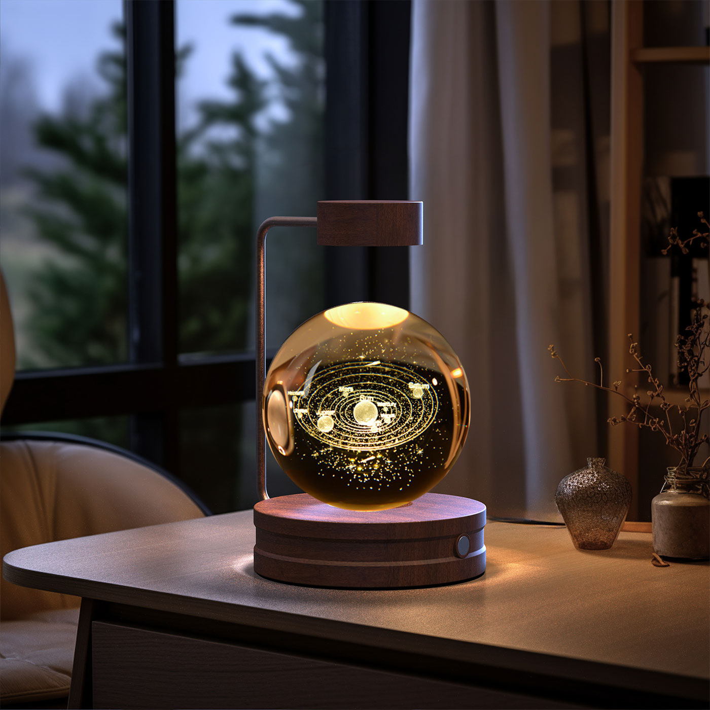 Crystal Ball Cosmic Dinosaur Indoor