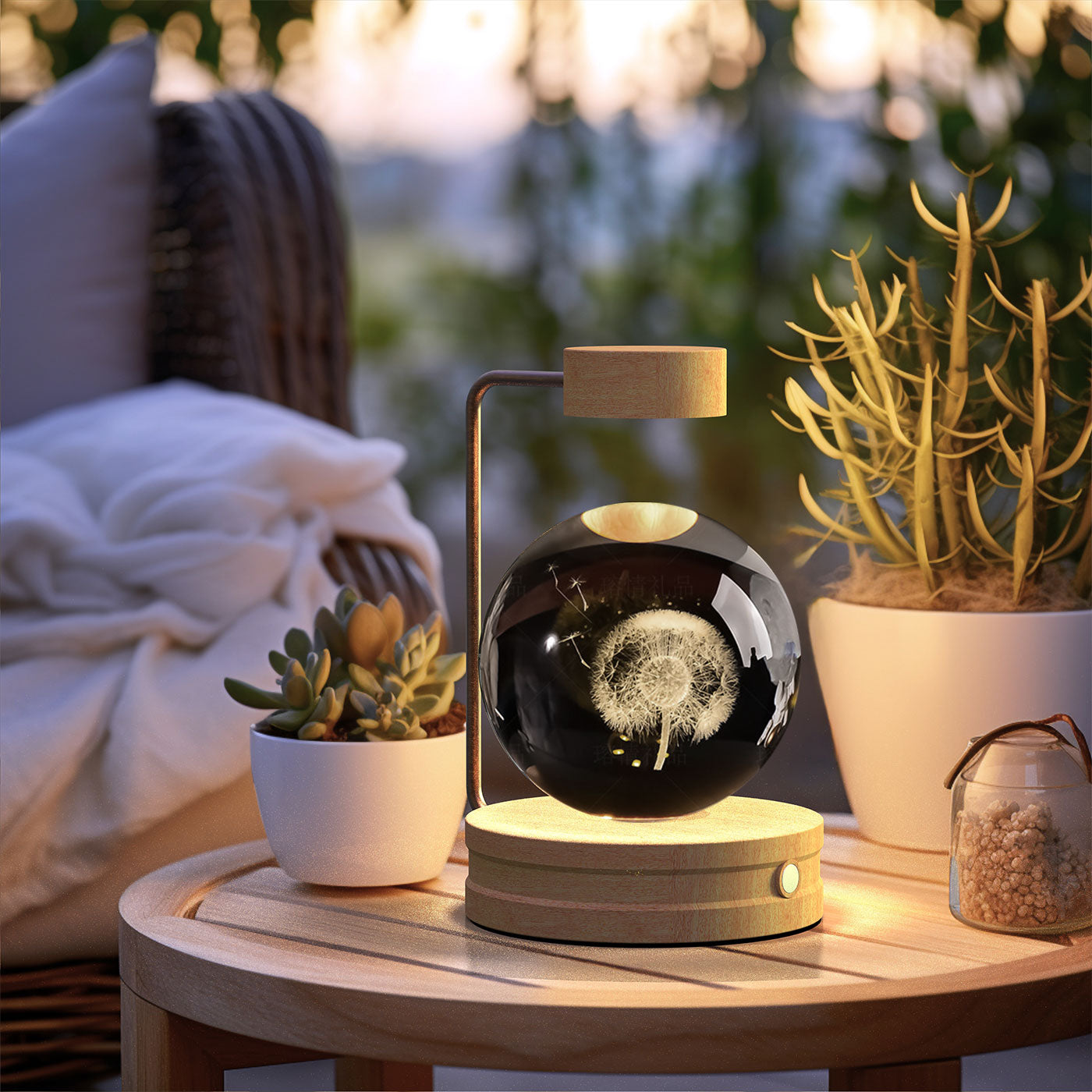Crystal Ball Cosmic Dinosaur Indoor