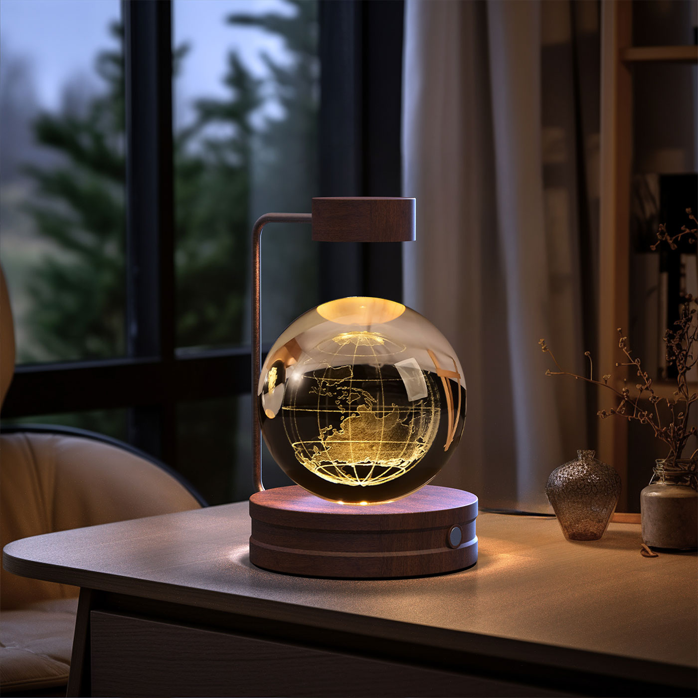 Crystal Ball Cosmic Dinosaur Indoor