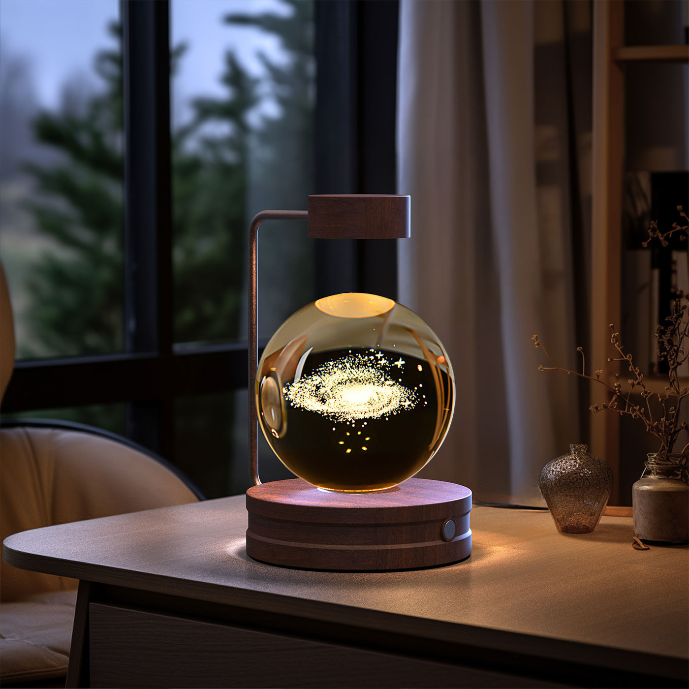 Crystal Ball Cosmic Dinosaur Indoor